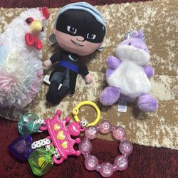 Baby Toys Set – Plush Toys & Cooling Teether