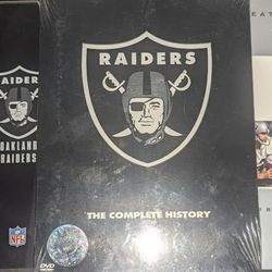 3 Brand New Sealed RAIDERS DVDS