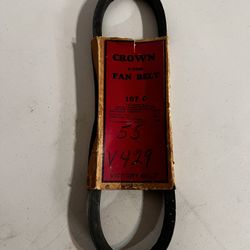This Item Is A Vintage Crown “V- Type” Victory, Fan Belt