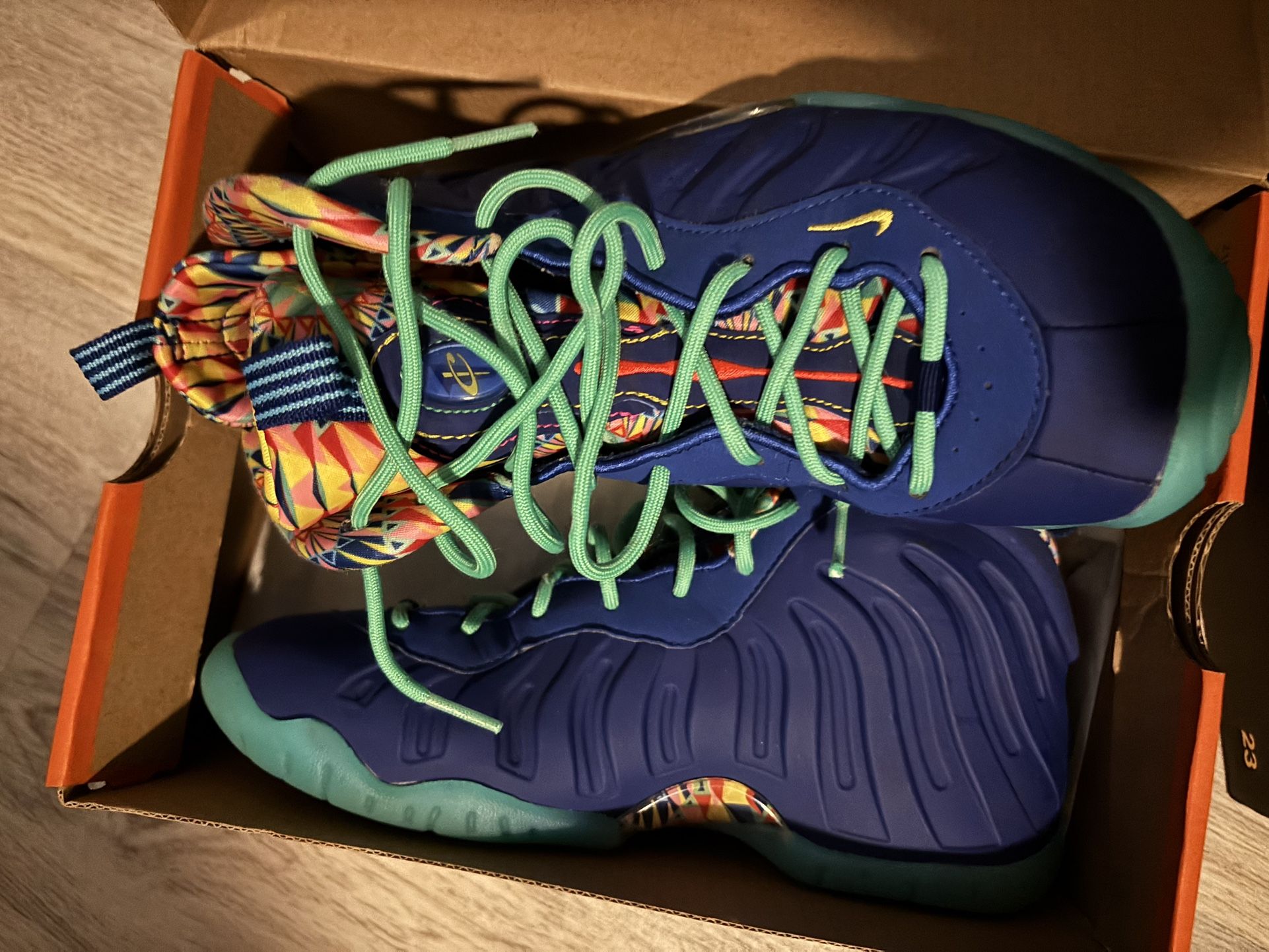Kids Shoes Jordans and foam posits 6.5 And 6y Very Good Conditions expensive shoes going for cheap