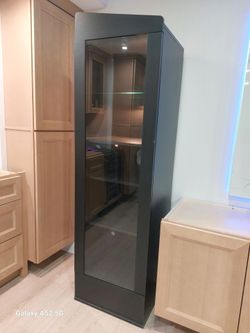 Black cabinet
