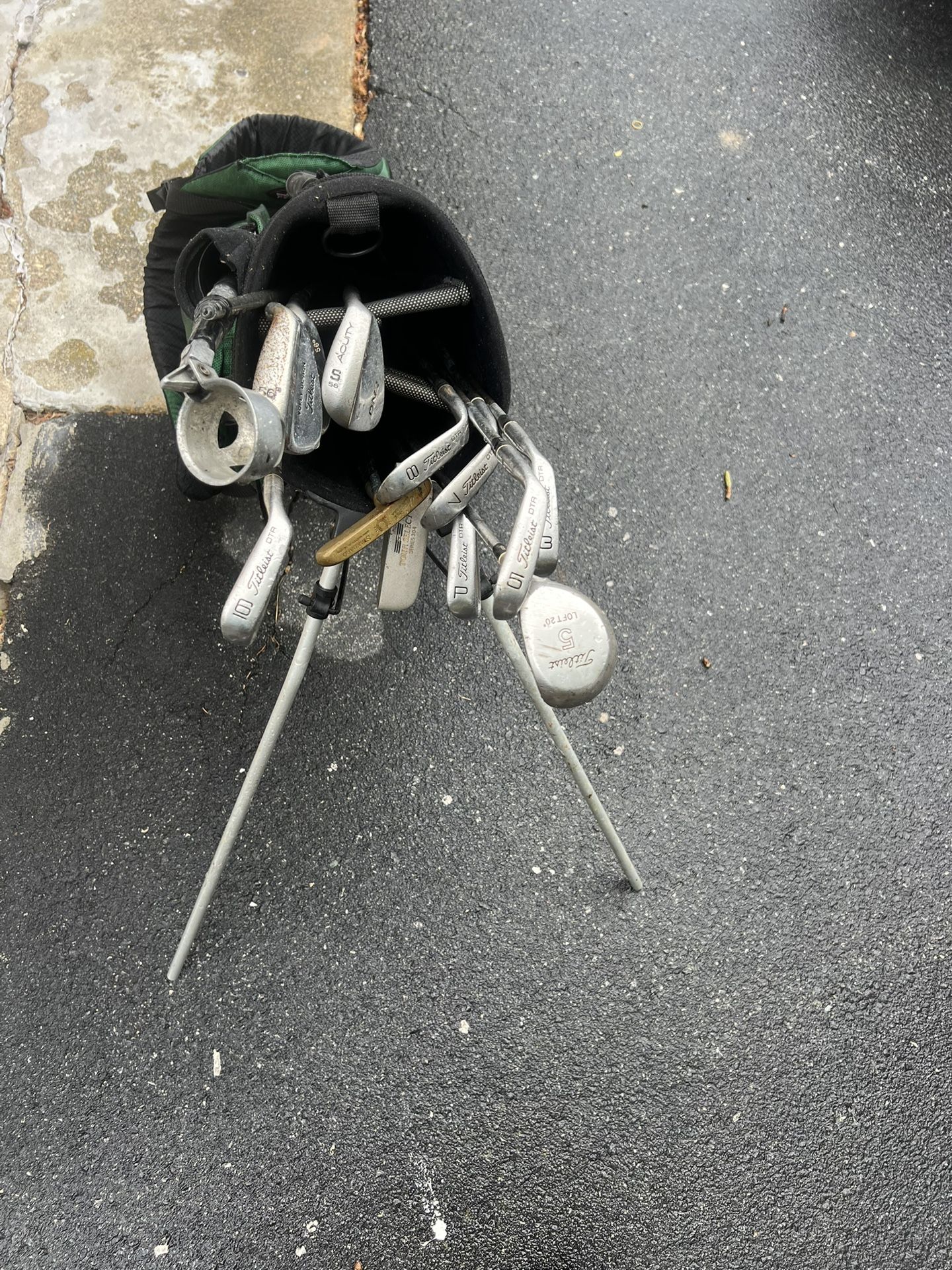 Titleist DTR Clubs w/bag
