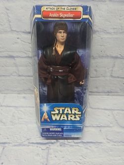 Hasbro Star Wars Anakin Skywalker Attack Of The Clones 12” Action Figure