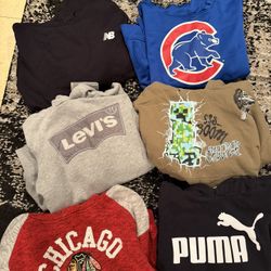 Boys Hoodies Sweatshirts Size Medium 8 