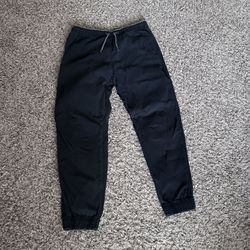 Men’s Black Joggers Size Large 