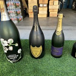 Faux Champagne Bottles - Empty