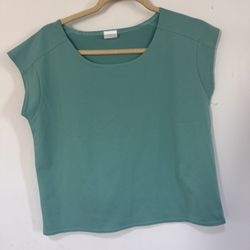 Teal Active Top And Skirt