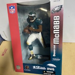 Philadelphia Eagles, Donovan Mcnabb 12 Inch Collectible Figure By Mcfarlane 