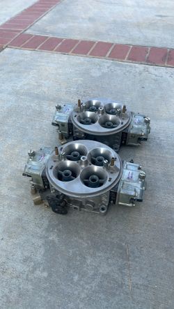 Holley dominator 1050 alcohol carburetors