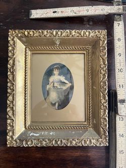 Vintage Gold Framed #59 Miss Murray Lawrence