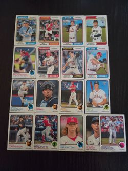 2022 Topps Heritage Rookie Baseball Cards Lot