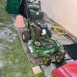 John Deer GS30  36 Inch Walk Behind Lawn Mower