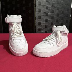 Nike AF1 Mid LE White - Youth 5.5
