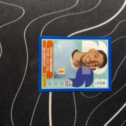 Valverde blue border line panini world cup 2026 sticker 