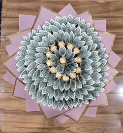 Graduation Mony And Chocolate Bouquet 