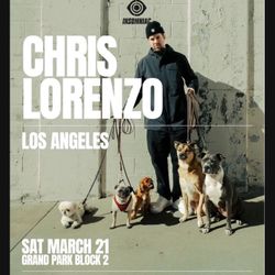 Chris Lorenzo Saturday Tickets $90 Each 