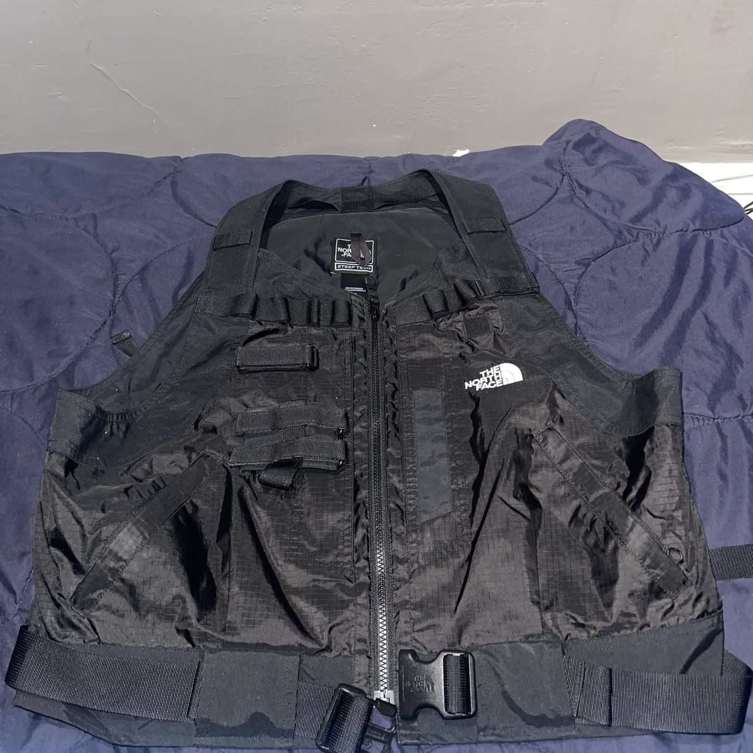 The North Face Heli Vest Size Large Steep Tech Black for Sale in 