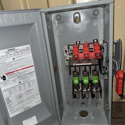 Safety Switch Fusible 100 A 600V AC $350 