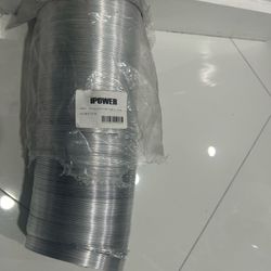iPower 6" Inch Non-insulated Flexible Aluminum Air Ducting Dry Ventilation Hose