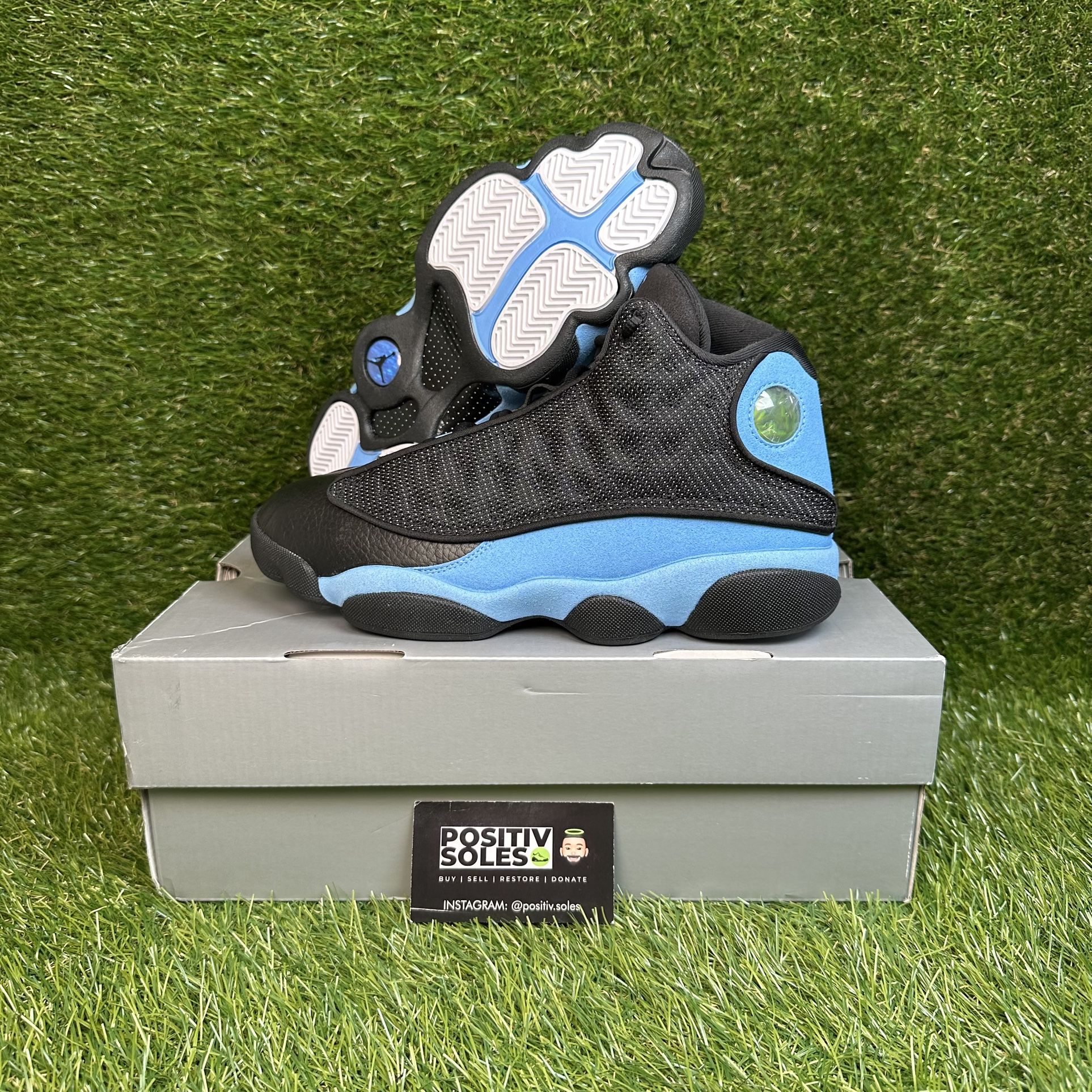 Air Jordan 13 Black University Blue
