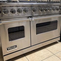 Viking 48” Dual stainless steel 