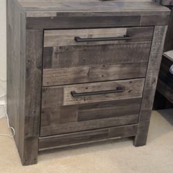 Gray Night Stand 