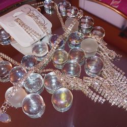 Silver Jewelry Set 3 Pieces Very Fancy 