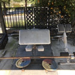 Gym Equipment And Weights