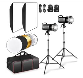 NEEWER S102-400W PRO Flash Lighting Kit (2 Pack)