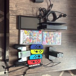 Nintendo Switch And Accessories 