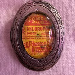 yellow chloroform locket