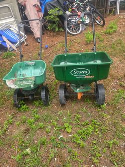 Scott seed spreaders.. the price is firm