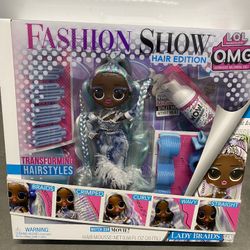 LOL OMG Fashion Show Hair Edition Lady Braids. New