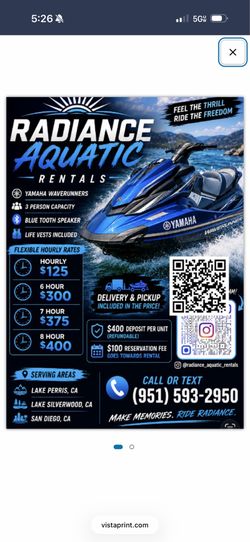 Jetskies available