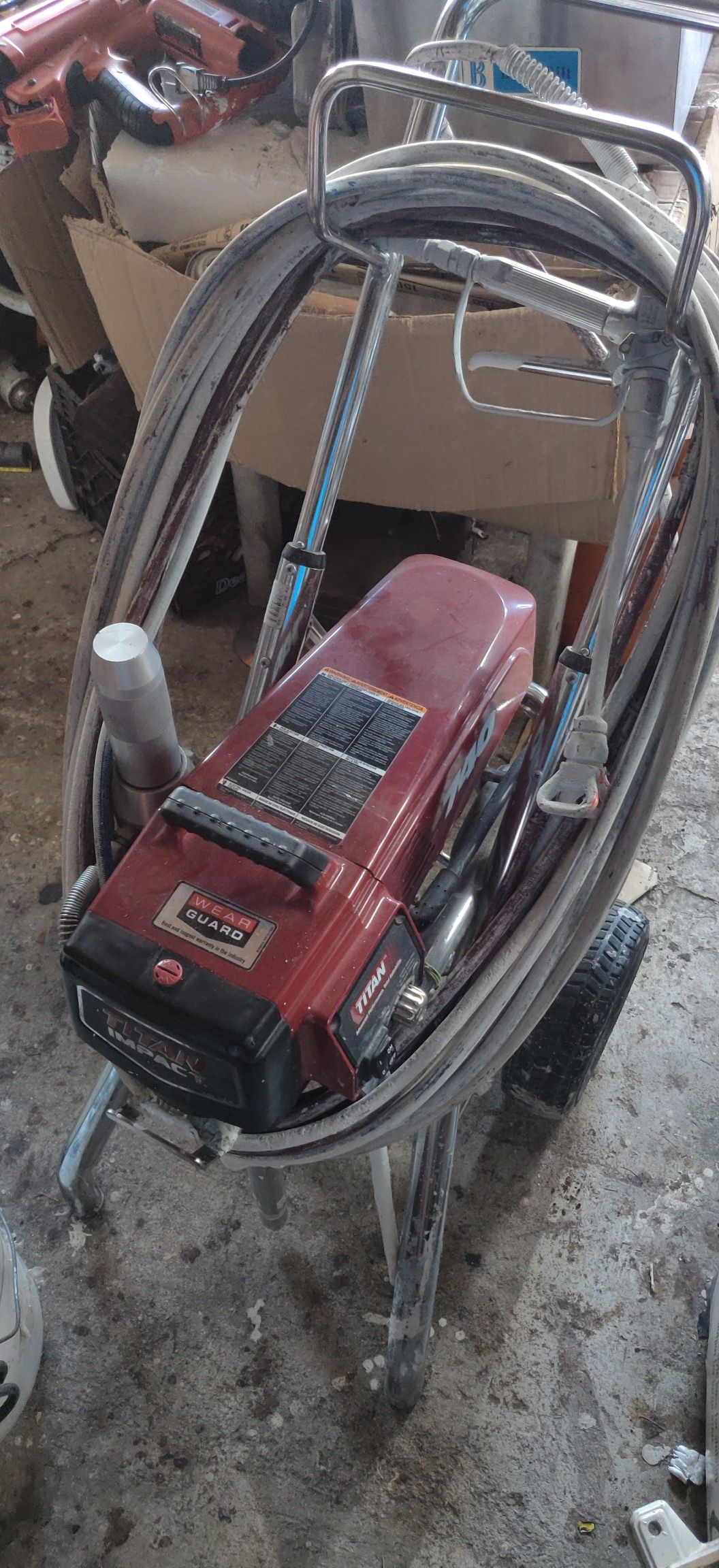 Titan Impact 740 High Rider Airless Paint Sprayer 805007 for Sale in