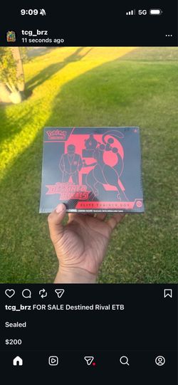 Pokemon Destined Rivals ETB