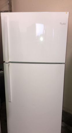 Whirlpool Top Mount White Refrigerator Fridge
