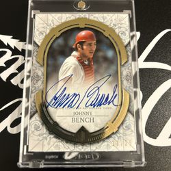 Johnny Bench Auto /25 