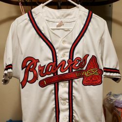 MLB Atlanta Braves Stitched Jersey Brand Rawlings Size 42