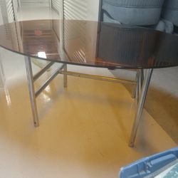 Dining room glass table 