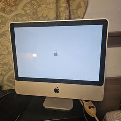 iMac With Keyboard And Mouse