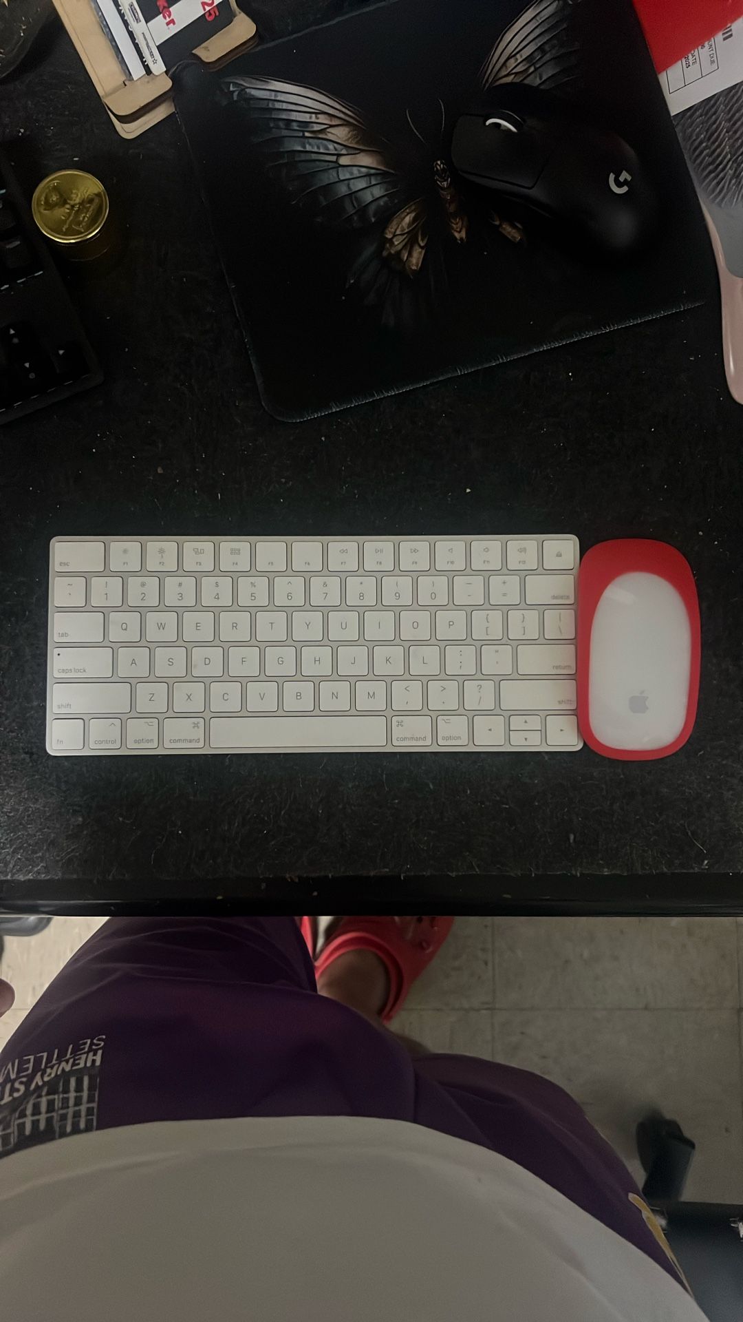 Apple Mouse An Keyboard