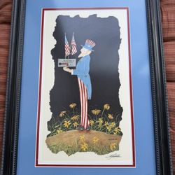 Bob Timberlake Uncle Sam Signed