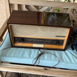Antique German Radio Grundig 