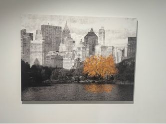 Large City Canvas