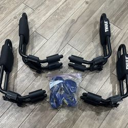 Thule Hull A Port Kayak Roof Rack J Hooks for Sale in Bulverde TX