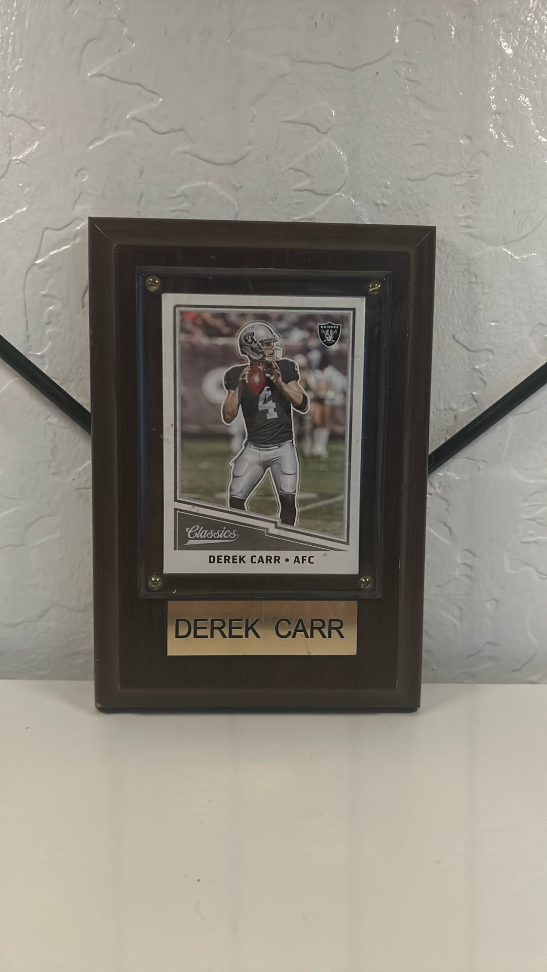 Derek Carr football card