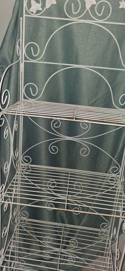 Iron shelves