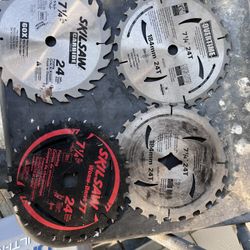 4 Saw Blades