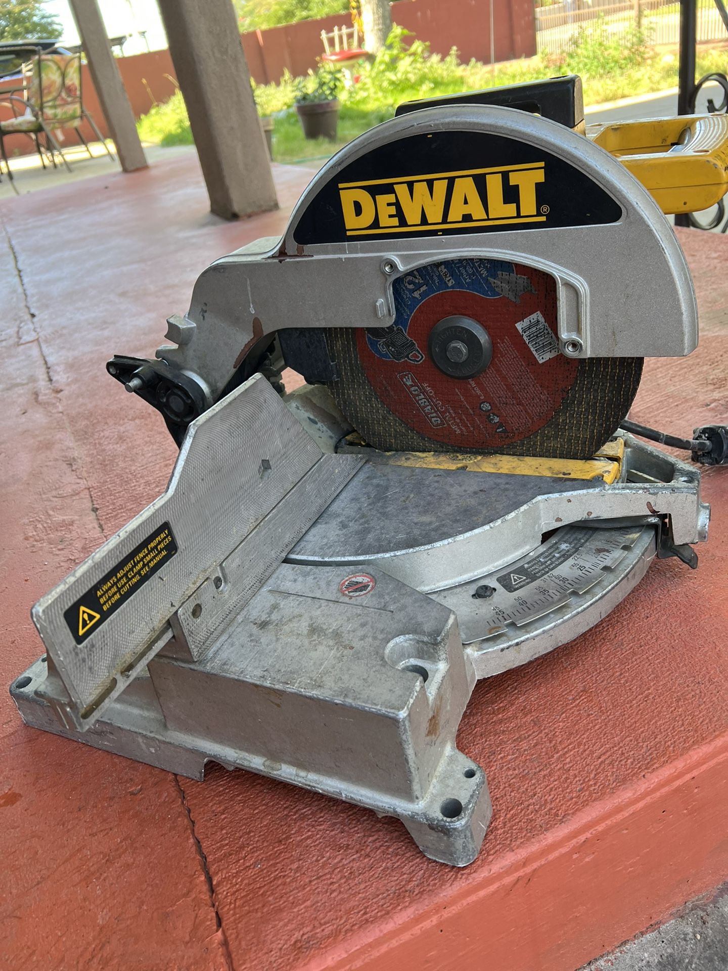 Dewalt Chop Saw for Sale in Albuquerque, NM OfferUp
